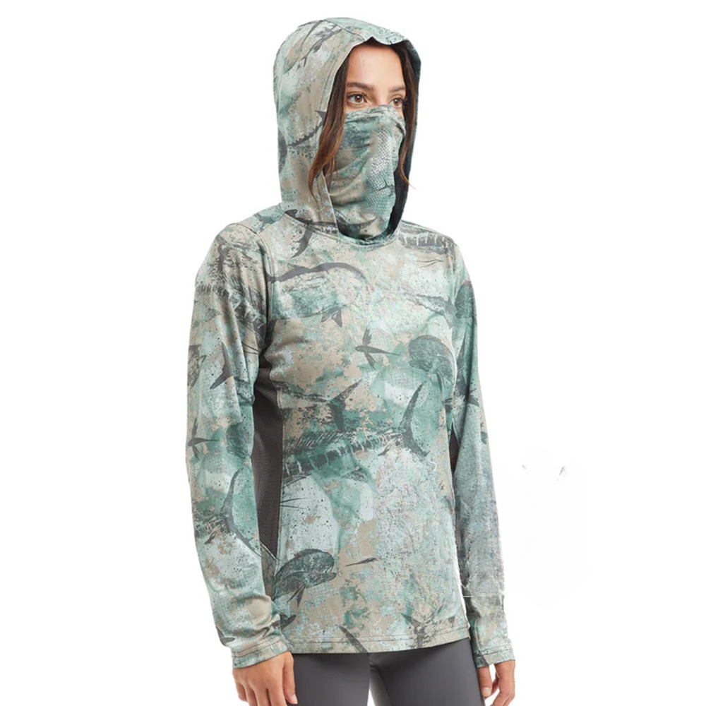 Женские рыболовные футболки с  – обзор и цена Fishing Hoodie