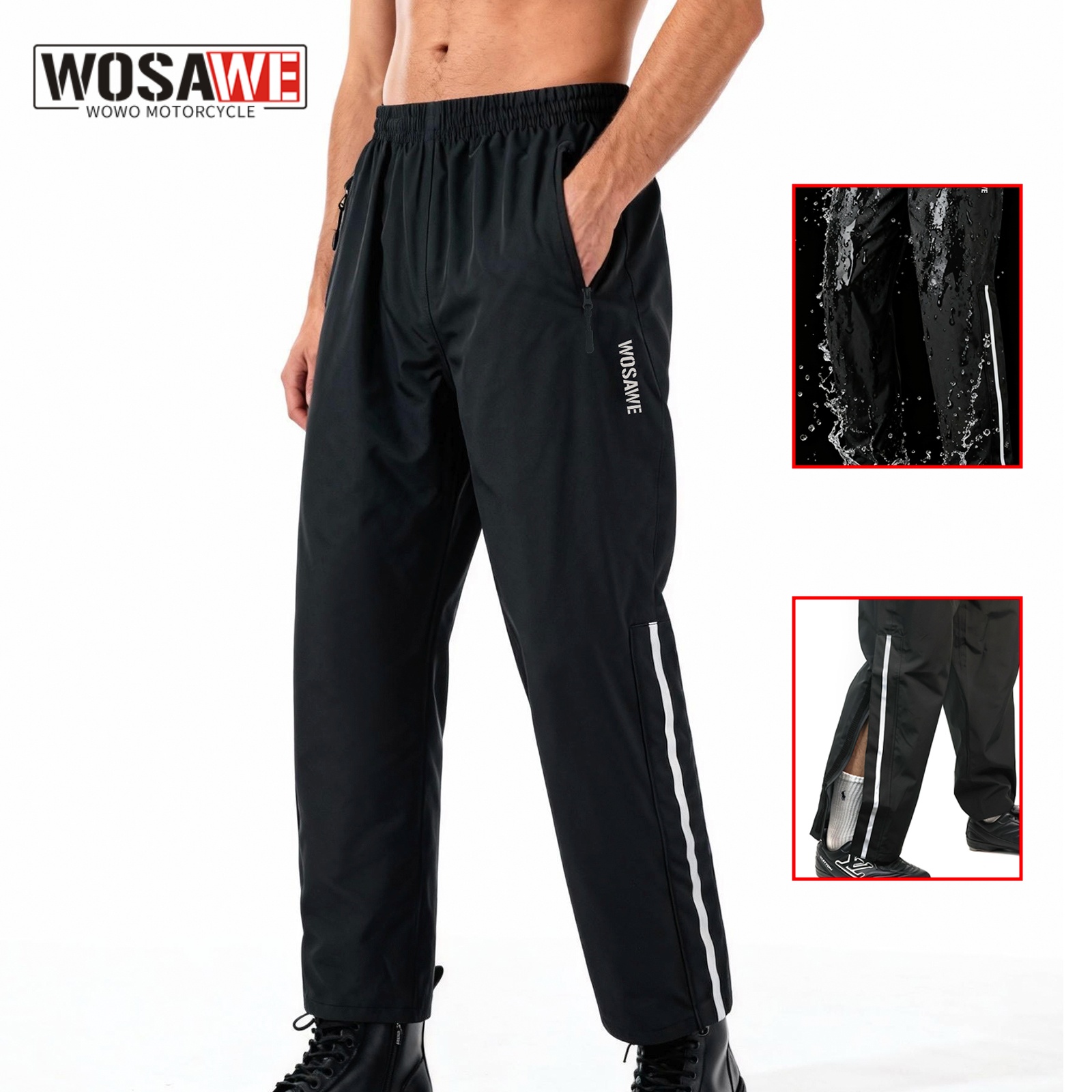 WOSAWE мотоциклетные непромока – обзор и цена Fishing Pants Waterproof