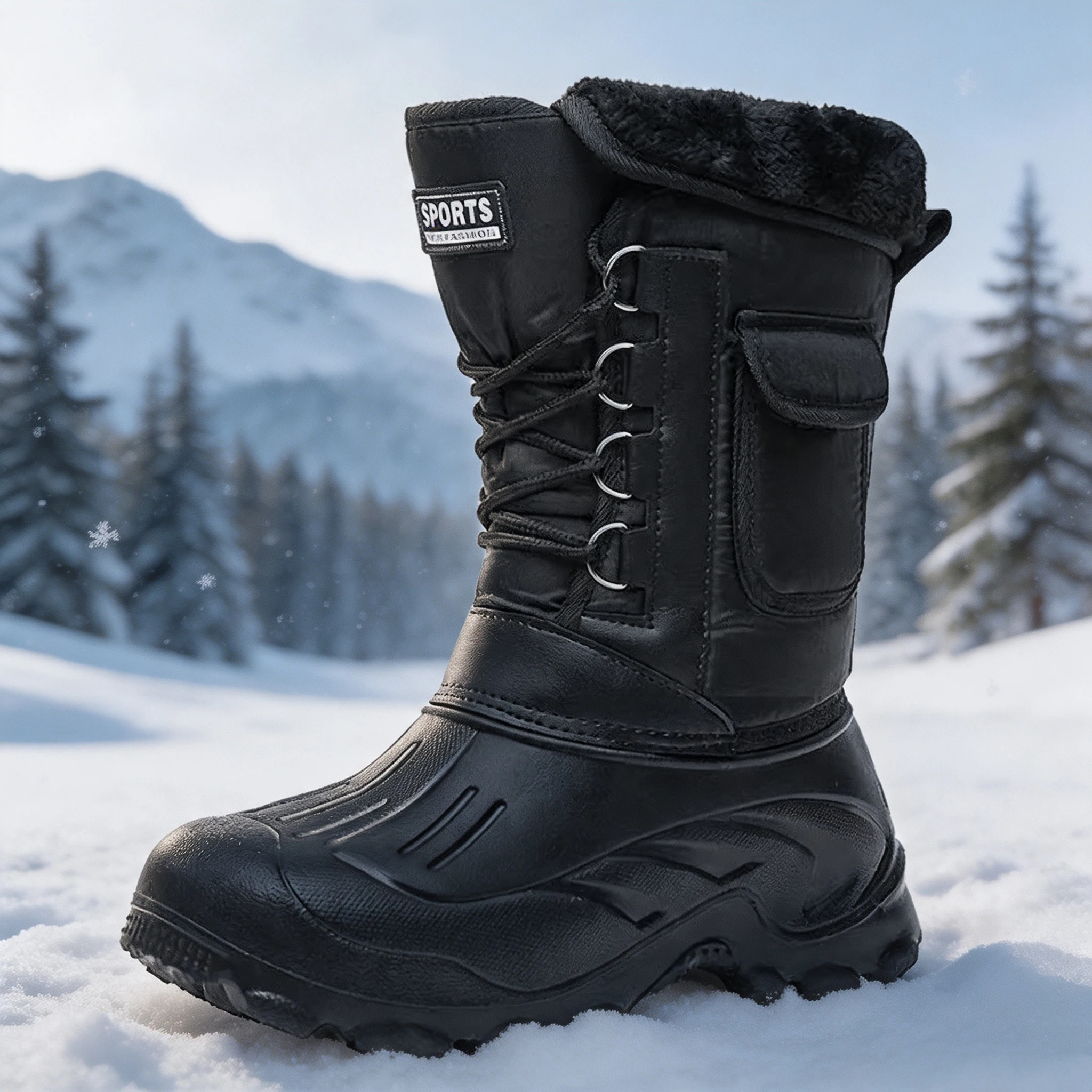 Мужские зимние ботинки для сне – обзор и цена Fishing Boots