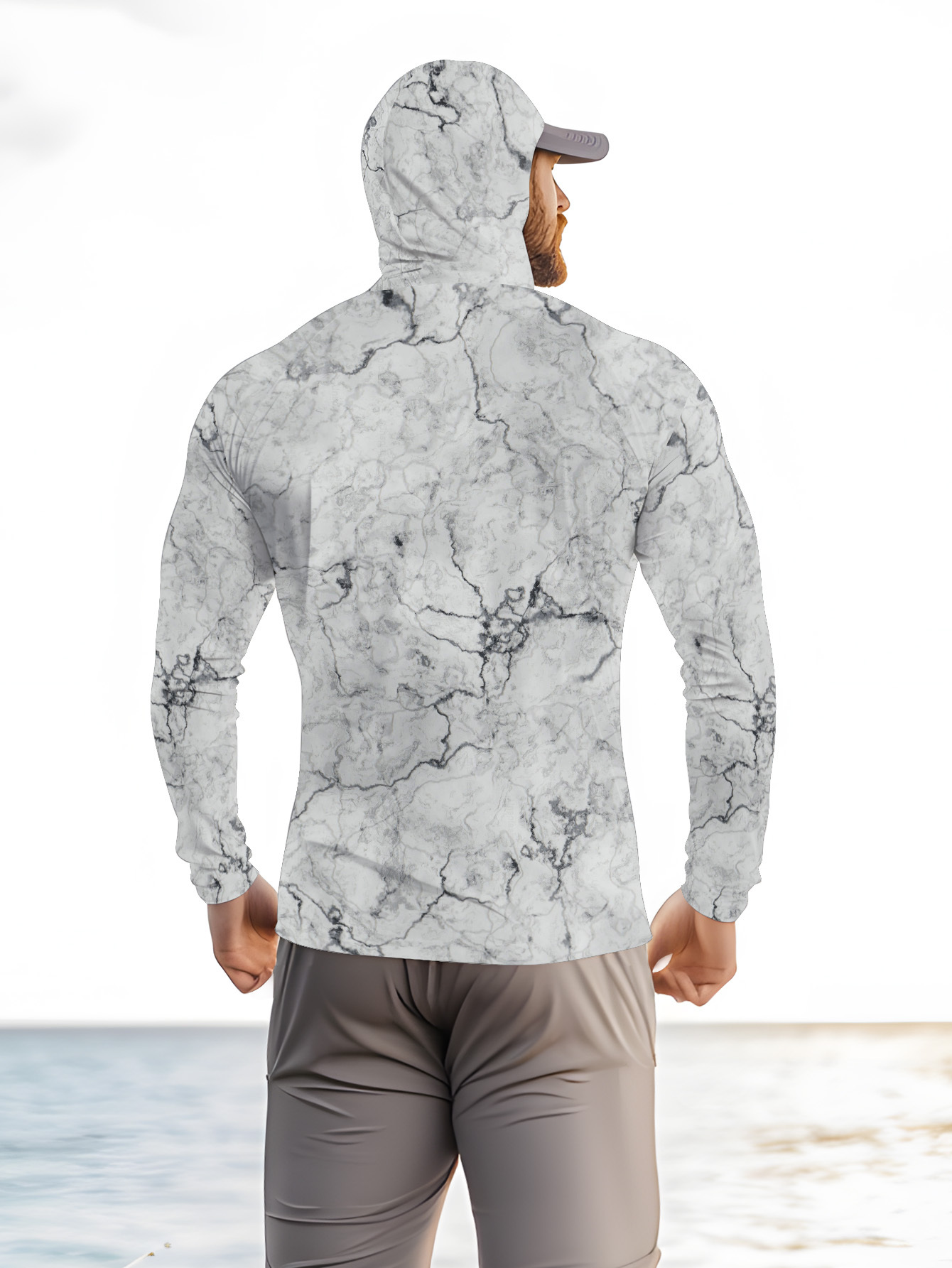 Мужская рубашка с капюшоном дл – обзор и цена Fishing Shirt Uv Protection